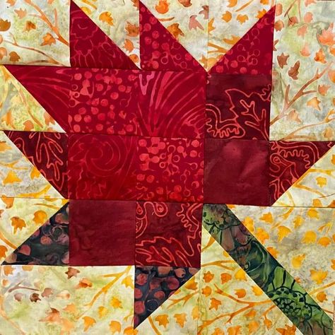 Quilt Border Ideas, Leaf Quilt Block, Leaf Quilts, Autumn Quilt, Leaf Quilt, Halloween Quilt Patterns, Fall Quilt Patterns, Patchwork Quilting Designs, Fall Quilt