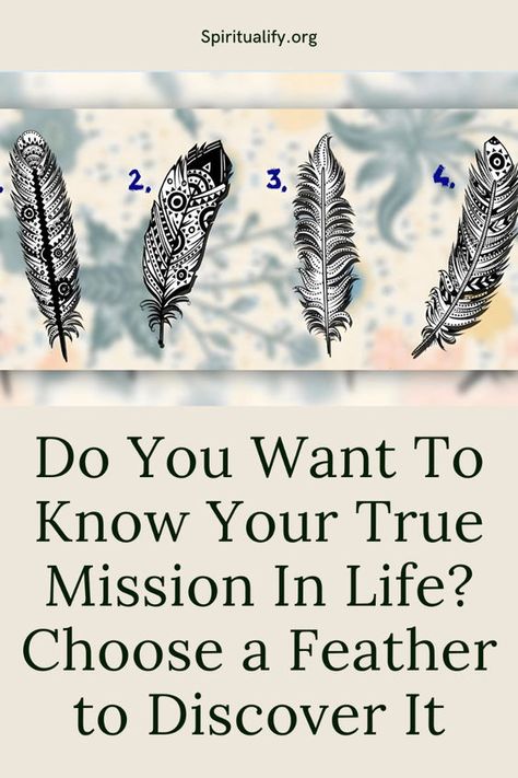 There are numerous methods and practices you can utilize to guide you down the right path. One unique way to discover your mission is by choosing a feather.

Yes, that's right – a feather. Feathers are mysterious and beautiful symbols that have long been associated with different meanings and interpretations.

They represent freedom, lightness, and spiritual growth. In some cultures, feathers were believed to be a powerful tool for spiritual communication and divination. Feather Symbolism, Mindfulness Journal Prompts, Metaphysical Books, Metaphysical Spirituality, Beautiful Symbols, Symbols Of Freedom, Energy Healing Spirituality, Spiritual Tools, Spiritual Guides