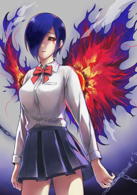 Tokyo ghoul is an anime television series by studio pierrot aired on tokyo mx between july and september 2014 with a second season titled tokyo ghoul √a, started. Description from apkxda.com. I searched for this on bing.com/images Touka Kagune, Touka Wallpaper, Tokyo Ghoul Fan Art, Tokyo Ghoul Wallpapers, Touka Kirishima, Ken Tokyo Ghoul, Tokyo Ghoul Kaneki, Manga Naruto, Tokyo Ghoul Anime