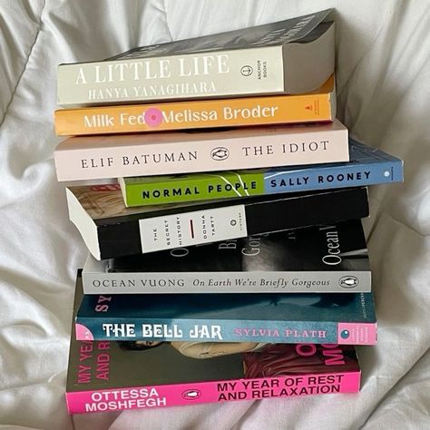 Aesthetic Feminine, Tbr List, Reading Motivation, Unread Books, Little Library, Sylvia Plath, I Love Reading, Literary Fiction, Book Girl