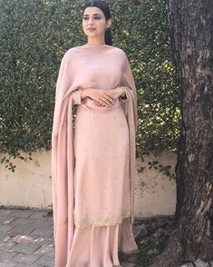 Sharara Suit Designs, Nimrat Khaira, Sharara Suits, Punjabi Outfits, Indian Designer Suits, Simple Kurta Designs, Traditional Outfit, Outfit Wedding, Sharara Suit