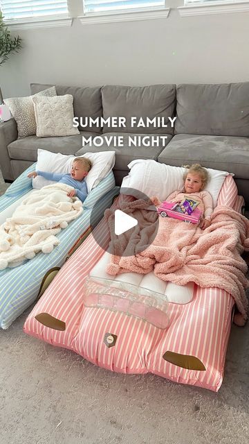 Kristin Miller | Mom of 2 on Instagram: "Setting up a surprise movie night for my kids🍿🎥Comment “summer” to get all these items sent directly to your DMs! We went with a cars theme & Livy and Kellen loved it!! Did you know tonight is national movie night?! I have a feeling family movie nights will be a core memory for our fam🤍save & share with your friends! Inspired by @meganlbrown22  • • #movienight #familyof4 #familyactivities #kidsactivities #summeractivities #toddlermom #momhack #familymovienight #summeractivitiesforkids #amazonmusthaves" Indoor Movie Night Kids, Indoor Movie Night Party Living Rooms, Movie Night With Kids At Home, Home Movie Night Aesthetic, Movie Night Living Room Set Up, Kid Movie Night Ideas, Movie Night Birthday Party For Kids, Movie Night Concession Stand Ideas, At Home Movie Night Kids