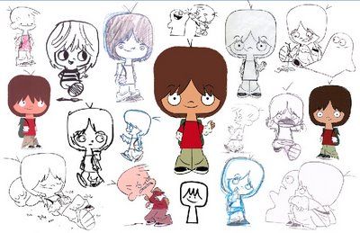 Craig Mccracken, Foster Home For Imaginary Friends, Imaginary Friends, Character Model Sheet, 캐릭터 드로잉, Foster Home, Imaginary Friend, Character Design Animation, Visual Development