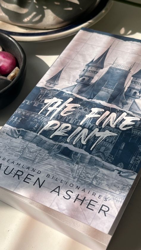 The Fine Print Book Cover, The Fine Print Lauren Asher Aesthetic Book, The Fine Print Aesthetic Book, The Fine Print Lauren Asher Book, The Fine Print Book, The Fine Print Aesthetic, The Fine Print Lauren Asher, Viral Books, Feel Good Books