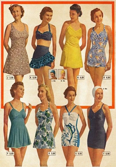 1950s Swimwear, Lady Aesthetic, 1940s Woman, Fashion 1940s, Retro Swimwear, Vintage Bathing Suits, Vintage Swimsuit, Vintage Swimwear, Vintage Swimsuits