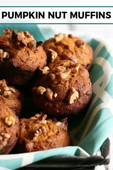 Pumpkin Walnut Muffins, Pumpkin Steel Cut Oats, Instant Pot Pumpkin, Cranberry Mimosa, Nut Muffins, Banana Nut Muffins, Amazing Breakfast, Pumpkin Recipe, Pumpkin Banana