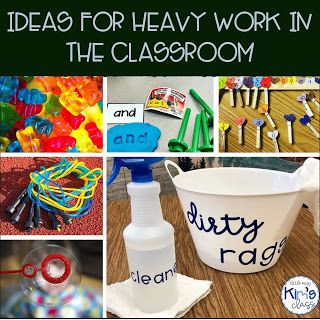 Ideas for Heavy Work in Special Education Heavy Work Sensory, Heavy Work Sensory Activities, Proprioceptive Activities, Sensory Classroom, Sensory Seeker, Therapy Ball, Fun Straws, Education Post, Sensory Diet