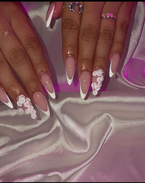 Birthday Nails Mid Length, Nails For Mother’s Day, Nursing School Graduation Nails, Acrylic Vs Dip Nails, Baptism Nails Ideas, College Graduation Nails Acrylic, Mother’s Day Nail Inspiration, Medium Length Nails Designs, Baptism Nails