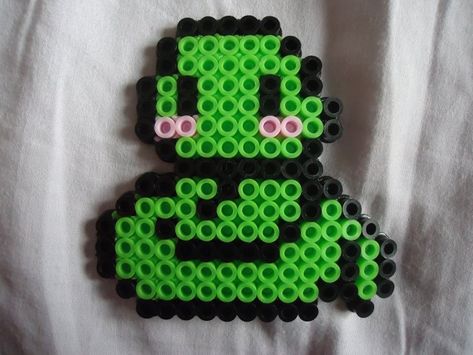 Perler Snake by PerlerHime - Kandi Photos on Kandi Patterns Melt Beads Patterns, Hamma Beads Ideas, Easy Perler Bead Patterns, Melty Bead Patterns, Pearl Beads Pattern, Easy Perler Beads Ideas, Hama Beads Design, Perler Bead Templates, Perler Crafts