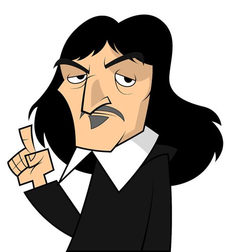 Rene Descartes clipart Famous Art Paintings, Rene Descartes, Meditation Poses, Portrait Cartoon, Notes Inspiration, Drawing Easy, Famous Art, Cartoon Stickers, Philosophers