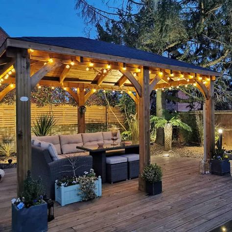 The Top 80 Best Gazebo Ideas - Backyard Ideas Outside Gazebo, Small Gazebo, Design Per Patio, Diy Gazebo, Modern Gazebo, Gazebo Ideas, Relaxing Backyard, Wooden Gazebo, Outdoor Pavilion