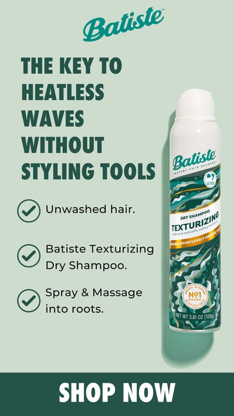 Gorgeous hair is as easy as 1-2-3 with our between-wash options. Batiste Texturizing Dry Shampoo adds volume, grip, and texture in seconds. Tap the pin to shop now! Alcohol Bottle Crafts, Heatless Waves, All The Bright Places, Alcohol Bottles, Art Drawings Sketches Creative, Body Skin Care Routine, Dry Shampoo, Styling Tools, Gorgeous Hair