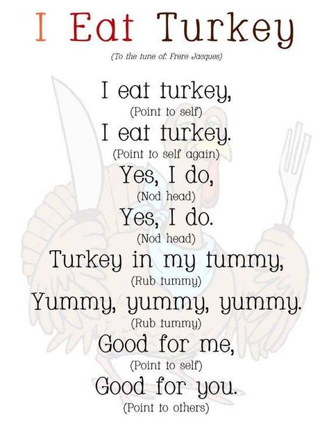 Turkey Poem, Thanksgiving Lesson Plans, Thanksgiving Poems, Thanksgiving Songs, Thanksgiving Lessons, Circle Time Songs, Thanksgiving School, Free Thanksgiving Printables, Classroom Songs