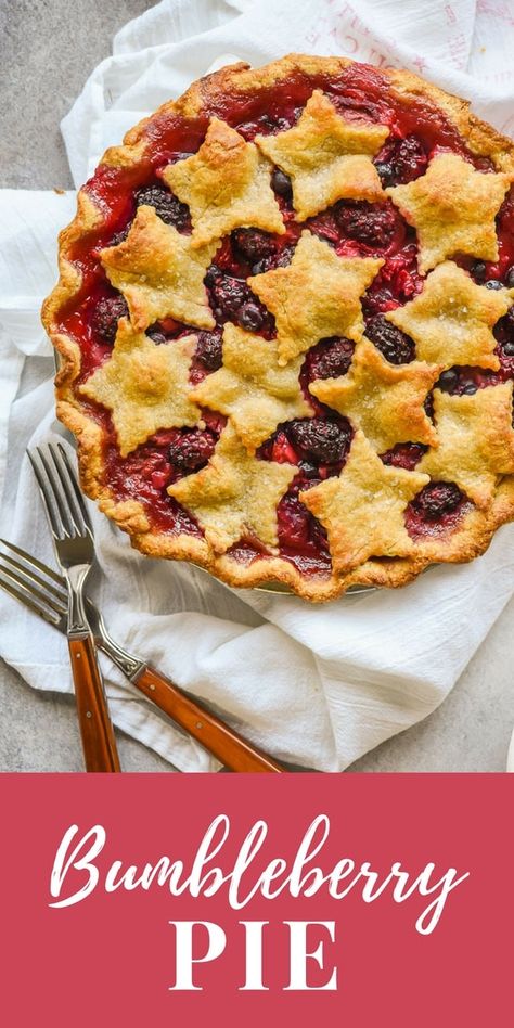 Bumbleberry Pie, Buckeye Candy, Crumble Recipes, Berry Pie Recipe, Fruit Bars, Summer Pie, Berry Recipes, Tapioca Pudding, Patriotic Food