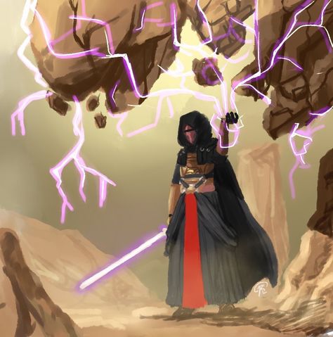 Darth Revan Star Wars Force Powers, Darth Revan Fanart, Revan Star Wars Art, Star Wars Sith Art, Star Wars Revan, Revan Star Wars, Star Wars Darth Revan, Star Wars Kotor, Star Wars Sith Lords