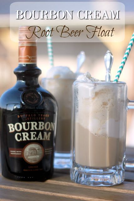 Crazy for Cookies and More: Bourbon Cream Root Beer Float Baileys Irish Cream Recipes, Root Beer Floats, Bourbon Cream, Bourbon Recipes, Creamy Cocktails, Apple Drinks, Bourbon Drinks, Boozy Desserts, Yummy Alcoholic Drinks