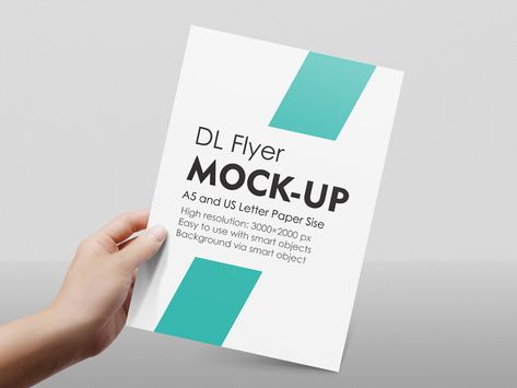 A4 / A5 / Flyer Mockup by diephay Flyer Mockup Free, Brochure Mockup Free, Flyer Mockup Psd, Postcard Mockup, Brochure Mockup, Free Psd Flyer, Flyer Mockup, Creative Brochure, Business Cards Creative Templates