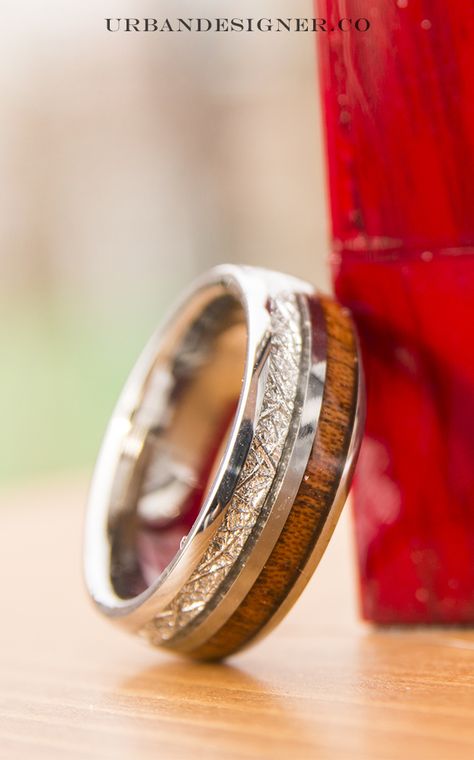 A Ring💍 fits your lifestyle...🔶️🔶️ UD 8mm Deer Antler Inlay Wood Inlay Tungsten Carbine Wedding Bands Wooden Rings Engagement, Wooden Wedding Ring, Dream Wedding Ring, Wood Wedding Band, Mens Wedding Bands Tungsten, Tungsten Wedding Rings, Pattern Ring, Wedding Essentials, Wood Rings