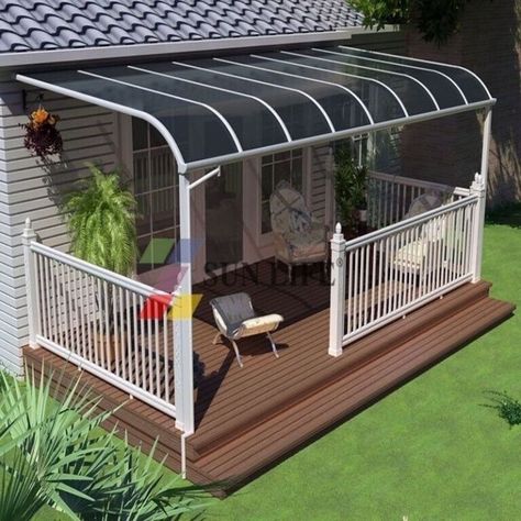 Exterior Door Designs, Terrasse Design, Balcony Grill Design, Patio Pergola, Rooftop Terrace Design, Front Gate Design, Carport Designs, Covered Deck, Porch Steps