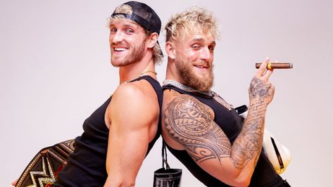 Logan Jake Paul, Paul Brothers, Dillon Danis, Logan And Jake, Tyron Woodley, Sports Inspiration, Wwe Wrestlemania, Boxing Ring, Wwe Royal Rumble