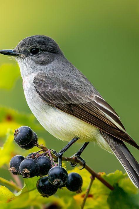 Capture the enchanting moment of a bird perched gracefully on the branches of a berry-laden tree. #BirdAndBerries #NatureBeauty #WildlifeMoment #SereneScene #TranquilNature #BerryTree #BirdWatching #NaturalHarmony #PeacefulWildlife #NatureLovers Berry Delight, Birds Photography, Bird Perch, Birdwatching, Bird Watching, Beautiful Birds, Nature Beauty, Tree Branches, Berry