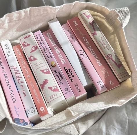 Aesthetic pink books Notion Ideas, Starbucks Coffee Drinks, Relaxing Candles, Pink Book, Bookstagram Inspiration, Pretty Pink Princess, Blonde With Pink, Notion Templates, Addicted To You