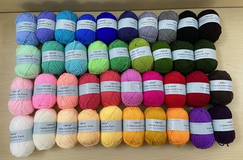 Tprpyn 1pc=25g 50m Baby Milk Cotton Yarn Acrylic Yarn For Hand Knitting Knit Crochet Yarn Diy Line Thread To Knitted Blanket - Yarn - AliExpress Cotton Yarn Knitting, Milk Cotton Yarn, Knitted Blanket, Yarn Knitting, Baby Milk, Blanket Yarn, Yarn Diy, Knitted Blankets, Crochet Yarn