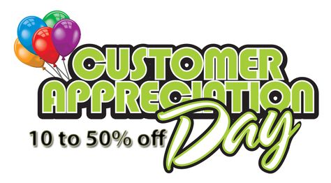 Customer Appreciation Day Sale August 26th - 28th 2016 Customer Appreciation Day, Customer Appreciation, Mario Characters