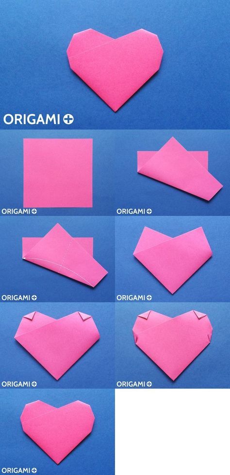 Origami 6-fold heart. Create a beautiful paper heart with just six folds!!! #origami #heart #tutorial #diy #love Origami Heart Tutorial, Hart Origami, Paper Hearts Origami, Origami Hearts, Heart Tutorial, Origami Shapes, Origami Tutorials, Origami Star Box, Origami Step By Step