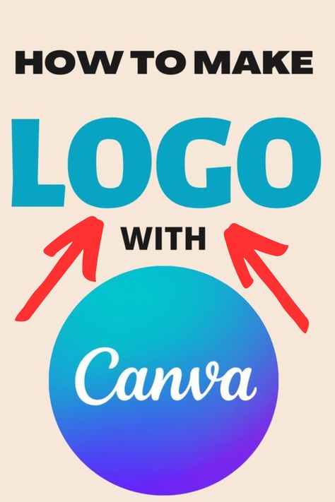 How to Create Your Own Logo with Canva just follow this tutorial you'll learn how to make a logo in canva , it's free and even if you have no design skills at all. Canva Pin Design, Canva Logo Tutorial, How To Make Logo In Canva, How To Make A Logo, Canva Logo Ideas, Canva Learning, Logo In Canva, Canva Creations, Logo Design Canva