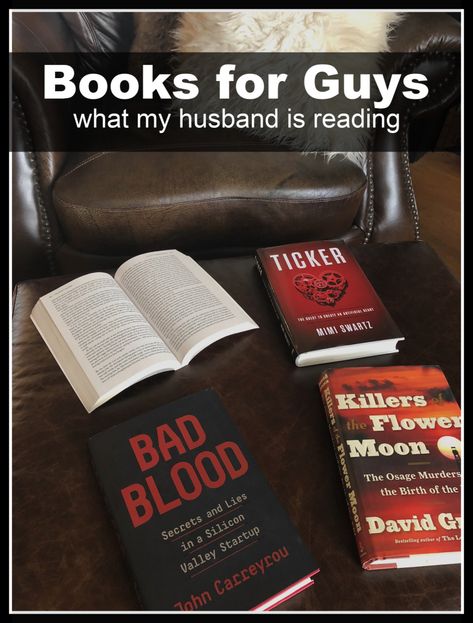 Books For Guys (What My Husband Is Reading) - From Our Bookshelf Books For Guys, Books For Men, Book Club List, Best Books For Men, Book Club Recommendations, Best Book Club Books, Guys Read, Secrets And Lies, List Of Books