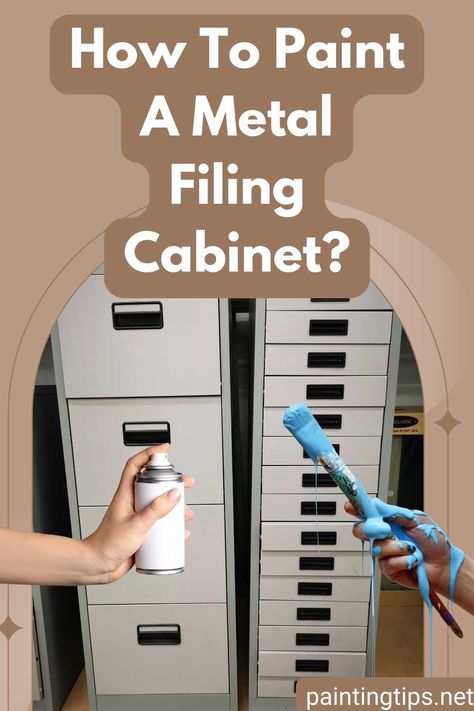 "Is it feasible to paint file cabinets that appear rigid, glossy, and smooth?"
"Can you paint a file cabinet?"
"If you're looking to acquire knowledge about paints and painting, the idea of altering the color of a filing cabinet might appear daunting."
However, painting anything, including file cabinets, is achievable. You can effectively paint a metal filing cabinet using appropriate painting methods. How To Paint Filing Cabinet, How To Paint File Cabinet, Painted File Cabinet Ideas, Painting Metal File Cabinets, Painting A Metal File Cabinet, How To Paint Metal Cabinets, Paint For Metal Surfaces, Spray Paint Filing Cabinet, Metal Cabinet Makeover Ideas