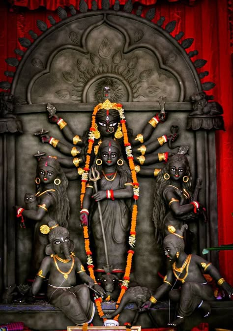 Sanatan Pinterest, Durga Maa Murti, Devi Alankaram, Durga Matha, Durgamma Photos, Murugan Images, Sanatan Dharam, Maa Kali Images, Hindu Worship