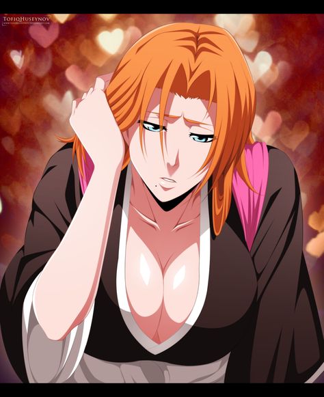 Rangiku Matsumoto #2 by TofiqHuseynov on DeviantArt Rangiku Matsumoto Fan Art, Bleach Matsumoto, Shihouin Yoruichi, Matsumoto Rangiku, Bleach Wallpaper, Bleach Oc, Madara Susanoo, Rangiku Matsumoto, Orihime Inoue