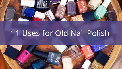 Nail Polish Crafts Diy, Polish Crafts, Old Nail Polish, Nail Polish Hacks, Nail Polish Crafts, Nail Polish Storage, Gem Crafts, Diy Nail Polish, Polish Art