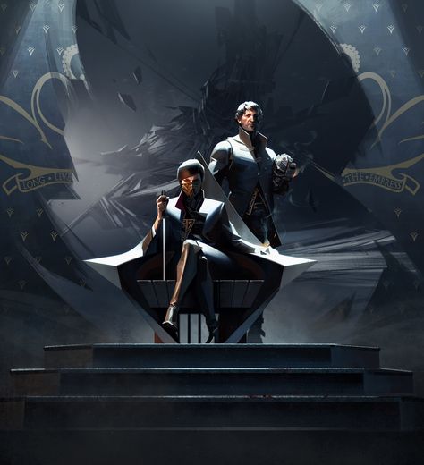 ArtStation - Throne, Sergey Kolesov Sergey Kolesov, Emily Kaldwin, Concept Art Landscape, Arkane Studios, Android Jones, Blur Studios, Anna Cattish, Dishonored 2, Mary Blair