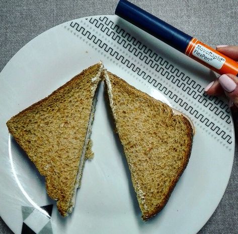 Toast with whole grain bread 🍞 Always with novorapid💉 Grain Bread, High Blood Sugar Levels, High Blood Sugar, Whole Grain Bread, Sugar Free Recipes, Blood Sugar Levels, Blood Sugar, Free Food, Sugar Free