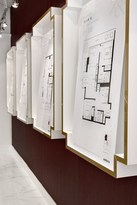 Interior Design Presentation Layout, Design Presentation Layout, Development Architecture, Inmobiliaria Ideas, Museum Exhibition Design, Design Portfolio Layout, Sales Gallery, Architects Office, Office Pictures