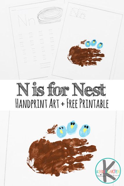 N Is For Nest, Letter N Activities, Art Craft For Kids, Preschool Letter Crafts, Abc Crafts, K Crafts, Preschool Arts And Crafts, Alphabet Crafts, Preschool Letters