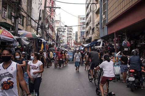 A bustling weekend scene at Ilaya Street, Manila Tondo Manila Streets, Urban Philippines, Philippine Street, Davao Region, Philippines Cities, Street Background, Shanty Town, Davao City, Quezon City