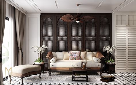 Indochina Interior, Colonial Style Interior, Indochine Interior, Colonial Interior Design, Chinese Style Interior, Eccentric Decor, Colonial Interior, Asian Interior, Colonial Design