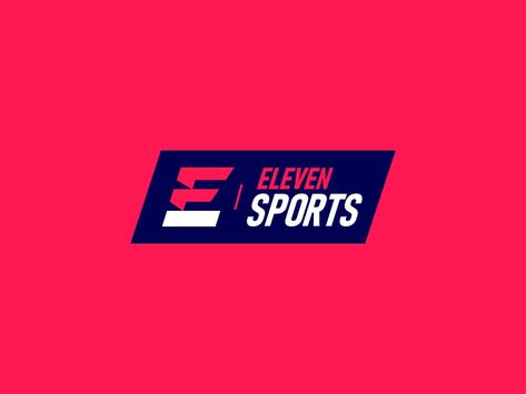 Eleven Sports Logo Redesign by Mark Fortez on Dribbble Sporty Logo Ideas, Sports Company Logo, Logo Sports Design, Sports Channel Logo, Race Team Logo, Sport Logo Design Ideas, E Sports Logo, E Sports Design, Sport Logo Ideas