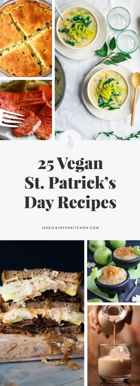 These mouthwatering 25 Vegan St. Patrick's Day Recipes are perfect for any get together. Whether it's a party or a small gathering with family they are sure to be a hit! Vegan St Patricks Day Food, Vegan Yogurt Parfait, St Patrick's Day Recipes, Vegan Pesto Pasta, Spring Pasta, St Patricks Day Food, Savory Herb, Vegan Pesto, Vegan Holidays