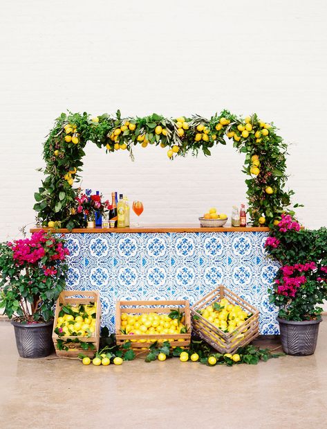 Colorful Southern Italian Wedding Decor Photobooth, Italian Party, Italian Theme, Mediterranean Wedding, Bridal Editorial, Boda Mexicana, Diy Tile, Bacardi, Green Wedding Shoes