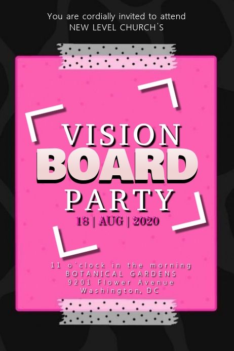 Resident Assistant Door Decs, Board Party, Vision Board Party, Promote Small Business, Resident Assistant, Door Decs, Party Poster, Business Promotion, Social Media Pages