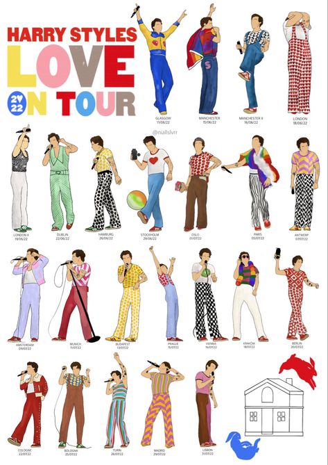 Harry Styles Outfits Concert, Harry Styles Tour Outfits, Harry Styles Outfits Inspiration, Harry Styles Outfit Inspo, Harry Styles Fits, Harry Styles Outfits, Love On Tour Outfits Ideas, Harry Styles Concert Outfits, Harry Styles Love On Tour Outfits