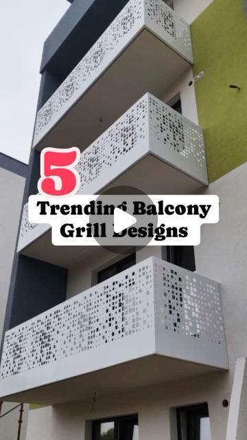 Modern Grill Design For Balcony, Modern Balcony Grill Design Railings, Balcony Grill Design Railings, Balcony Railing Design Modern, Grill Patio, Country Home Exterior, Modern Window Design, Modern Window Grill, Grill Designs