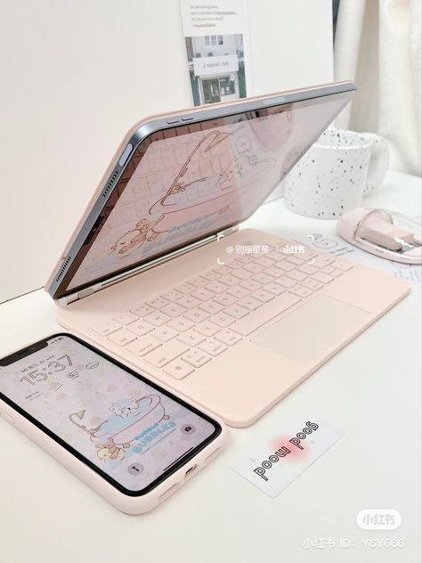 Ipad As Laptop, Samsung Laptop Aesthetic, Laptops Aesthetic, Laptop Aesthetics, Tablet Aesthetic, Cute Computer, Ipad Features, Laptop Aesthetic, Cute Laptop