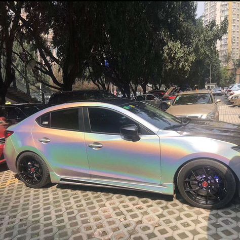 Iridescent Wrap – wrapteck Iridescent Car, Holographic Car, Holographic Vinyl, White Car, Vehicle Paint, Vinyl Signs, Laser Lights, Car Wrap, For Sale Sign