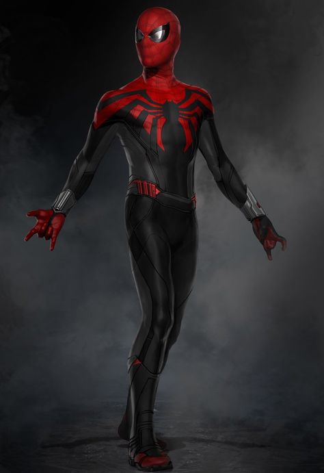 Concept Art For SPIDER-MAN: HOMECOMING Shows Unused "Superior" and "Scarlet" Spider-Man Costume Designs — GeekTyrant Kapten Marvel, All Spiderman, Marvel Concept Art, Homecoming Suits, Spiderman Suits, Image Spiderman, Scarlet Spider, Spiderman Costume, Spiderman Artwork